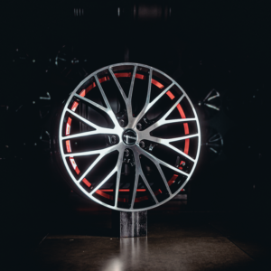 Aro Rin 18x8 / PCD/Manzana:5x108 / ET/Offset:35 / Color: BMFR - Image 2